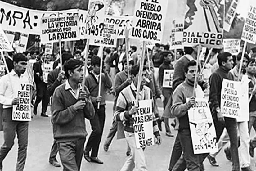 Movimiento estudiantil de 1929. Foto: Cortesía Movimiento estudiantil de 1929. Foto: Cortesía