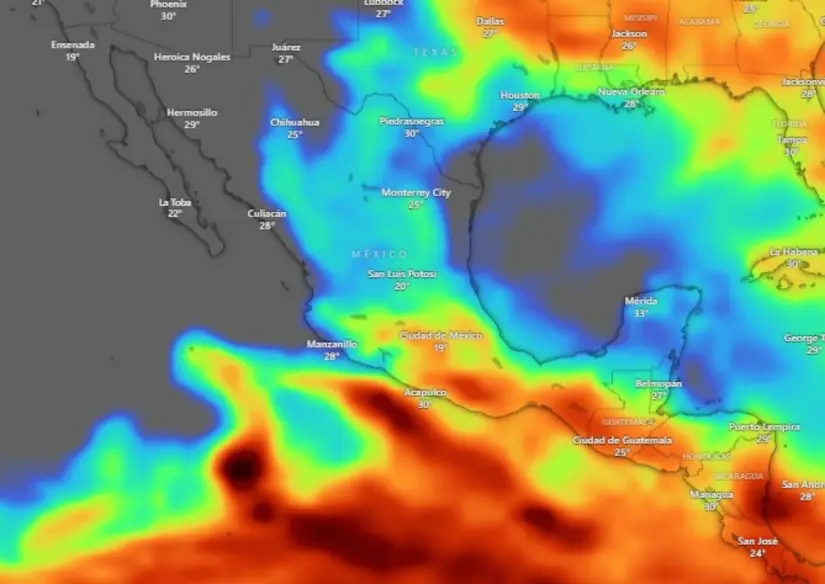 Ambos modelos coinciden en pronóstico de lluvias en la zona serrana de Sinaloa. Imagen: Juan Espinosa Luna / Facebook