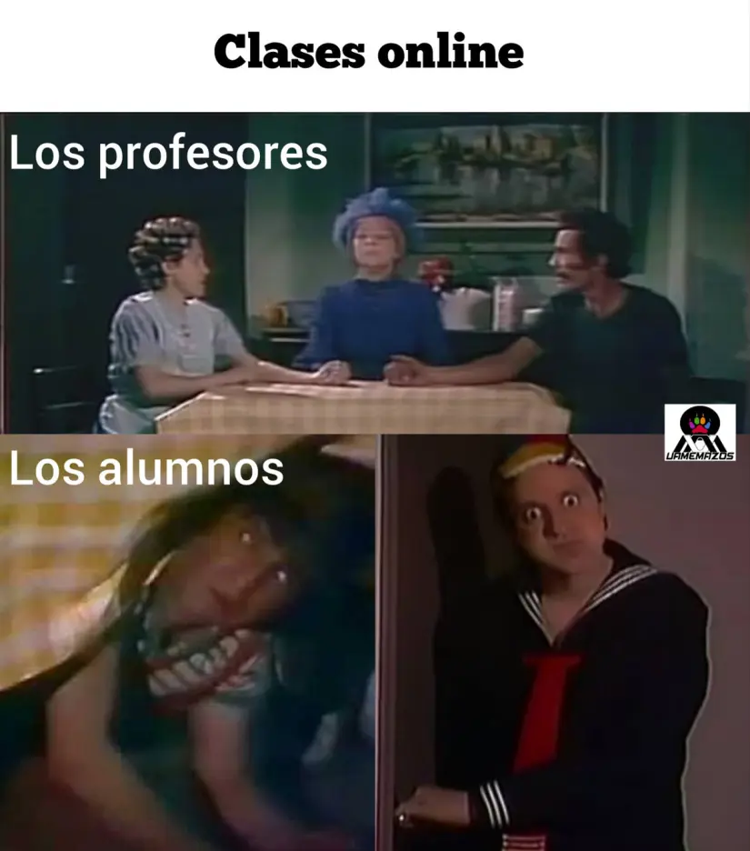 imagen recuadro En clases en linea