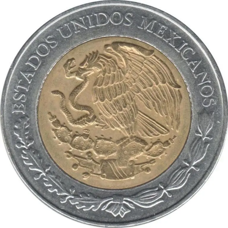 Reverso de la moneda de 5 pesos con el héroe Francisco Primo de Verdad y Ramos. Foto: Cortesía. Reverso de la moneda de 5 pesos con el héroe Francisco Primo de Verdad y Ramos. Foto: Cortesía.