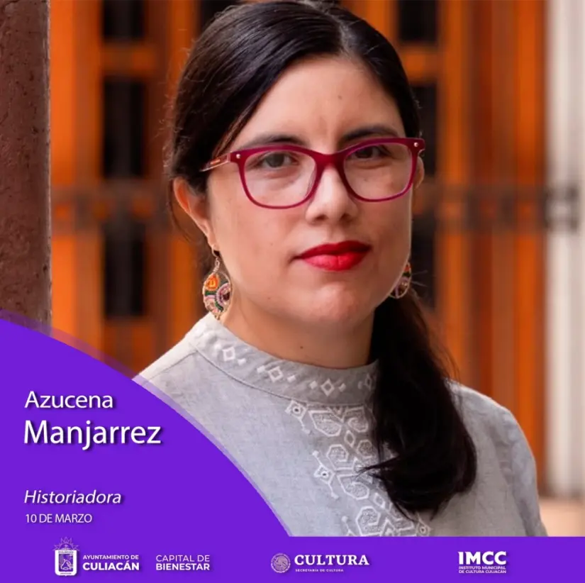 Azucena Manjarrez Bastidas. Foto: Facebook Instituto Municipal de Cultura Culiacán / IMCC Azucena Manjarrez Bastidas. Foto: Facebook Instituto Municipal de Cultura Culiacán / IMCC.