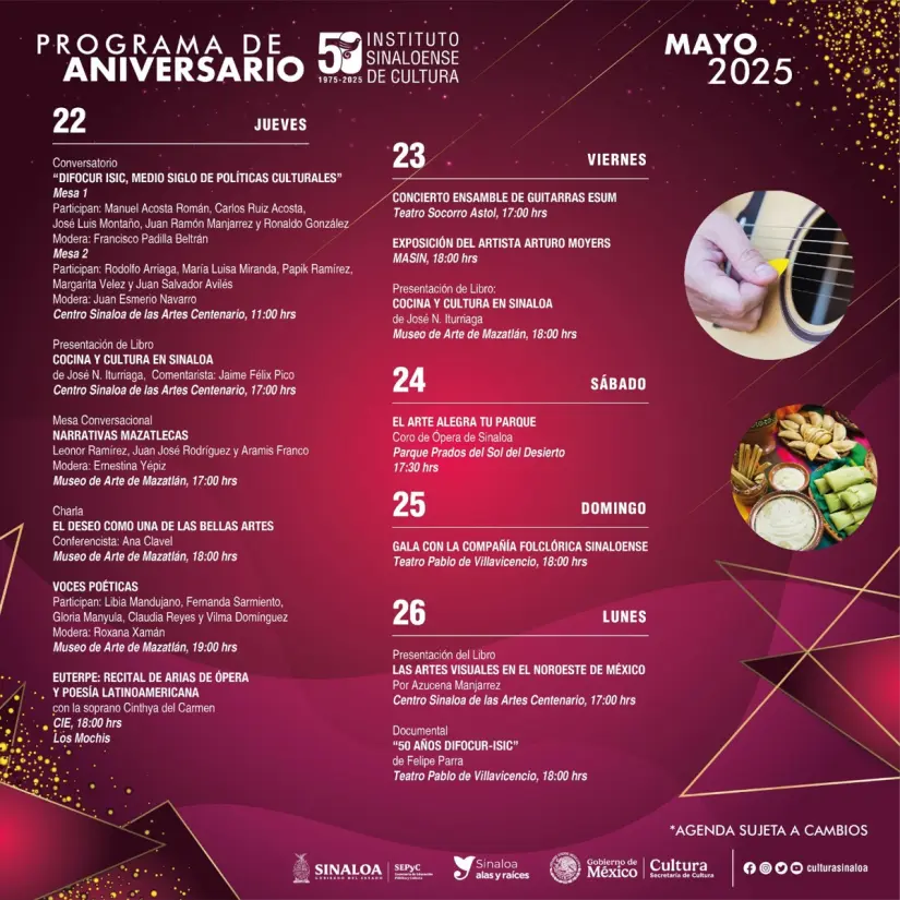 Actividades de ISIC en mayo 2025. Foto: cortesía Actividades de ISIC en mayo 2025. Foto: cortesía.