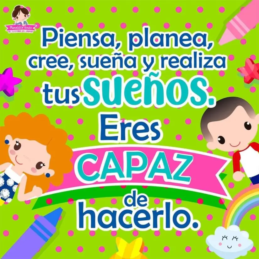 Mensajes para felicitar a mis nietos en el Día del Estudiante. Foto: Pinterest