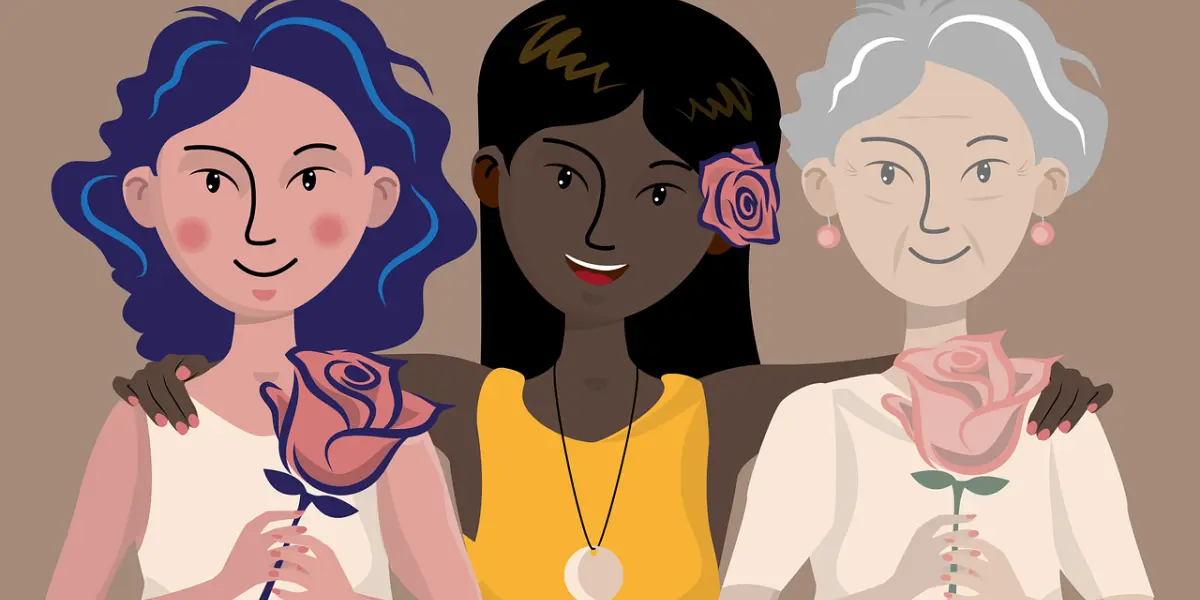 Ilustración sobre el Día de la Mujer. Imagen. Pixabay.