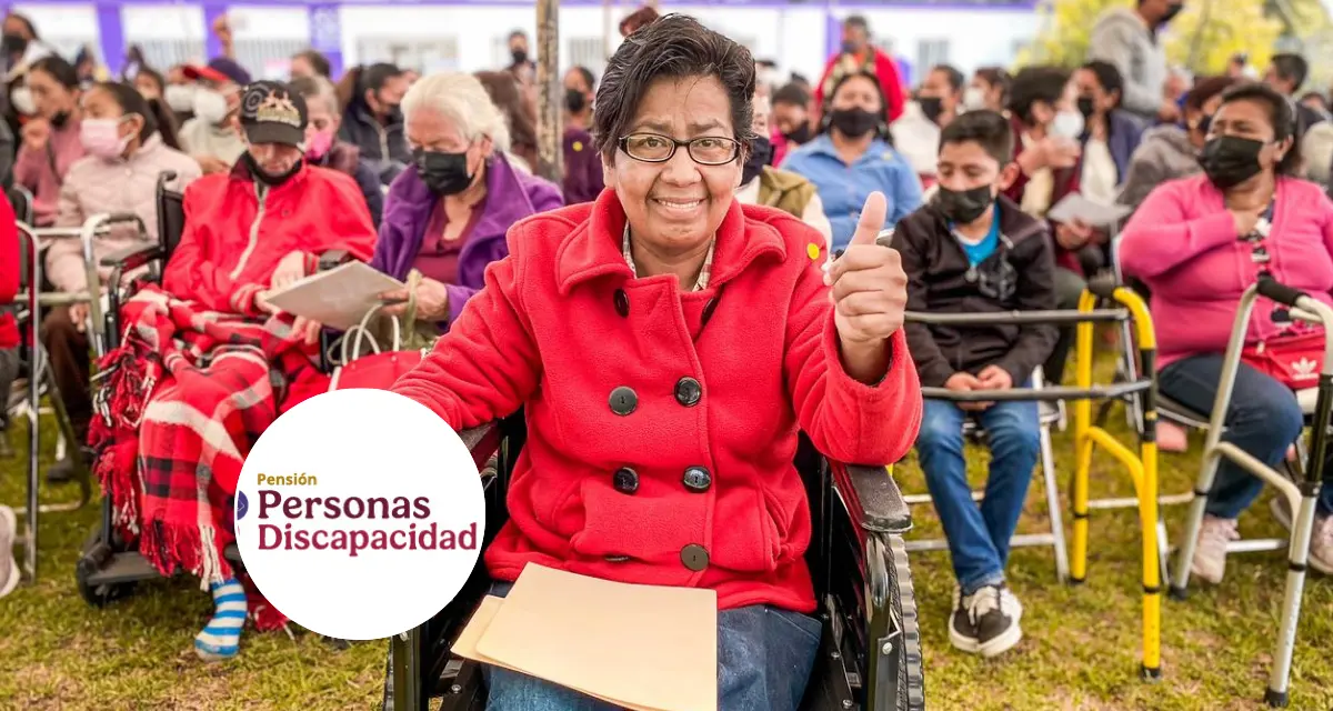 Beneficiarios de la Pensión para Personas con Discapacidad recibirán en junio 2025 su tarjeta del Banco del Bienestar. Foto: Cortesía.