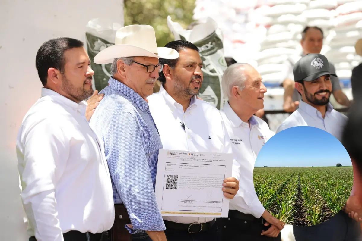 Se espera que con este ayuda incremente la producción agrícola en Sinaloa.
