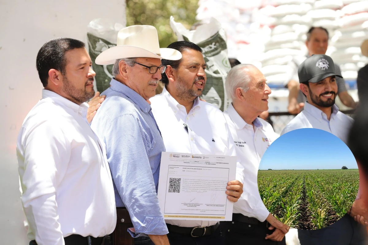 Se espera que con este ayuda incremente la producción agrícola en Sinaloa.