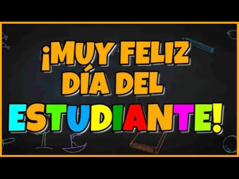 Feliz Día del Estudiante. Foto: Pinterest Feliz Día del Estudiante. Foto: Pinterest