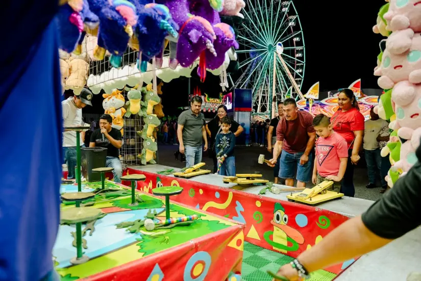 A poco de iniciar la Feria de San Juan del Río 2025. Foto: Cortesía A poco de iniciar la Feria de San Juan del Río 2025. Foto: Cortesía