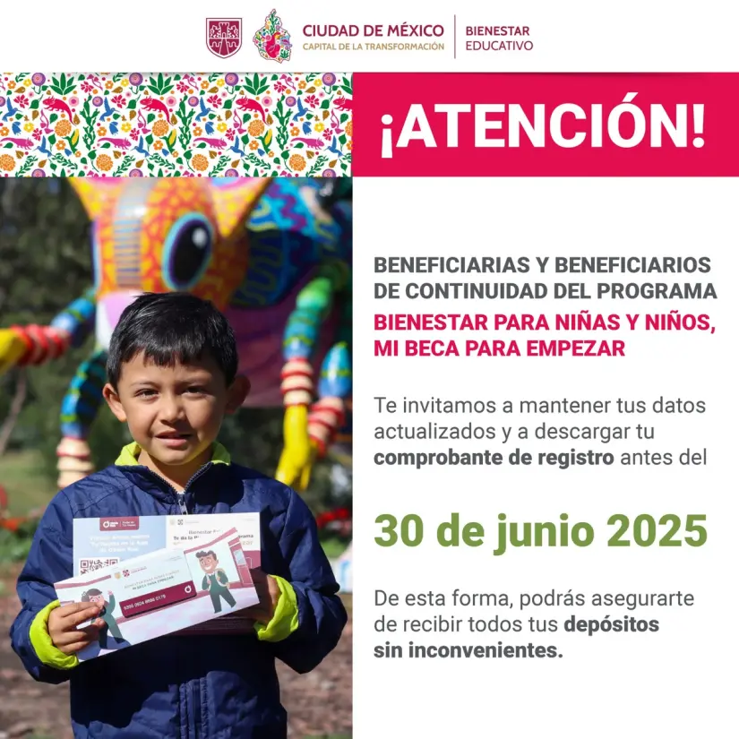 Para que tu tutorado pueda recibir el apoyo, es necesario la inscripción al programa antes del 30 de junio. Foto: Cortesía. Para que tu tutorado pueda recibir el apoyo, es necesario la inscripción al programa antes del 30 de junio. Foto: Cortesía.