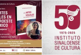 Presentación del libro Las Artes Visuales en el Noroeste de México de Azucena Manjarrez, en el 50 aniversario de ISIC