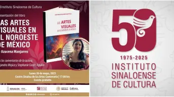 Presentación del libro Las Artes Visuales en el Noroeste de México de Azucena Manjarrez, en el 50 aniversario de ISIC