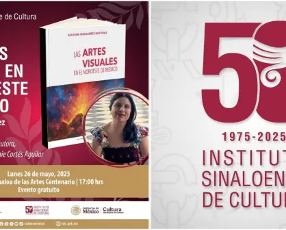 Presentación del libro Las Artes Visuales en el Noroeste de México de Azucena Manjarrez, en el 50 aniversario de ISIC