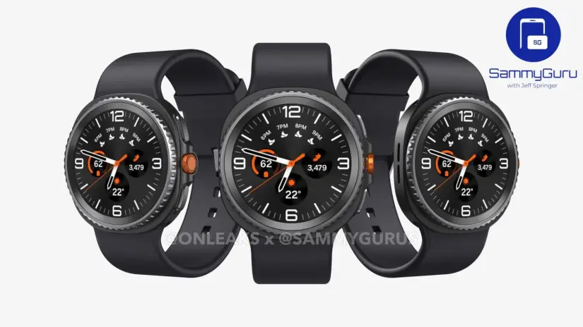 Samsung Galaxy Watch 8 Classic llegaría con bisel giratorio. Foto: Onleaks Y Sammy Guru Samsung Galaxy Watch 8 Classic llegaría con bisel giratorio. Foto: Onleaks Y Sammy Guru