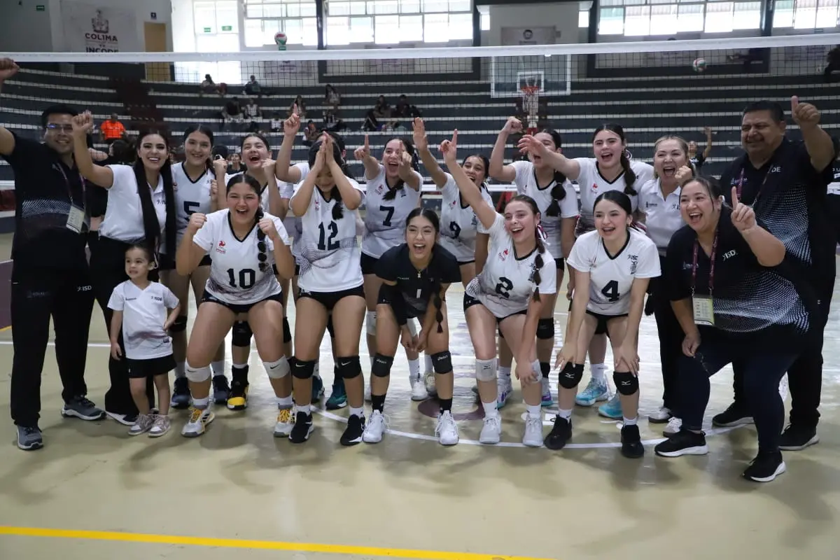 Sinaloa saca la espinita y obtiene oro en voleibol femenil Infantil Mayor en Olimpiada Nacional 2025. ¡Felicidades! Foto: ISDE