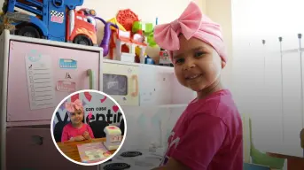 “Al 100 con Casa Valentina”: Ana Victoria, sonríe más fuerte que el cáncer y busca padrinos mágicos