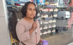 Cristian canta con el alma. Una madre invidente que inspira desde el centro de Culiacán