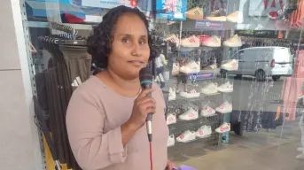 Cristian canta con el alma. Una madre invidente que inspira desde el centro de Culiacán