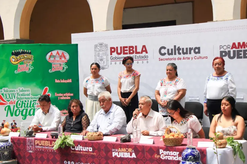 Invitan a la edición 2025 del Festival del Chile en Nogada. Foto: Cortesía Invitan a la edición 2025 del Festival del Chile en Nogada. Foto: Cortesía