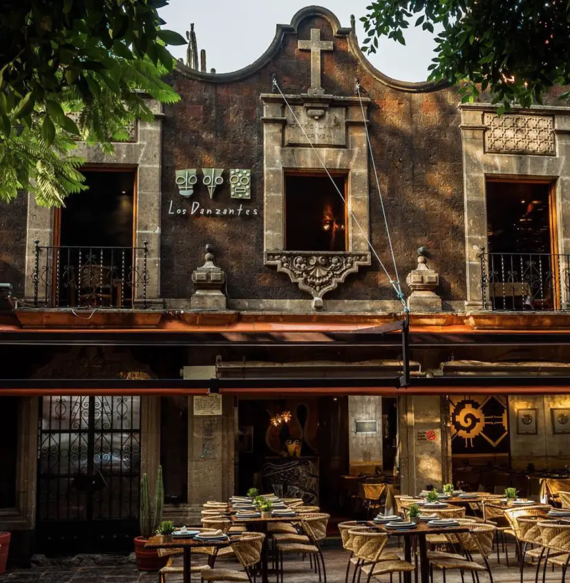 Restaurante Los Danzantes. Foto: IG @danzantesoaxaca Restaurante Los Danzantes. Foto: IG @danzantesoaxaca.