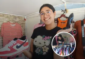 Mariangel, es una joven que vende moda y cuida la salud en Culiacán