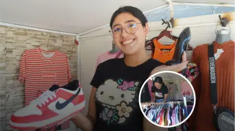 Mariangel, es una joven que vende moda y cuida la salud en Culiacán