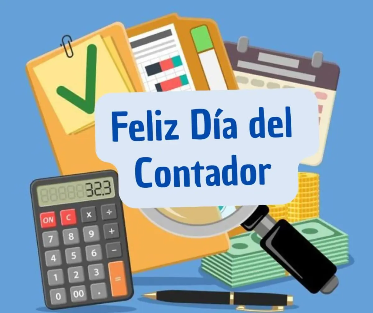 Felicita a mamá o papá que es contador, en el Día del Contador. Foto: Pinterest