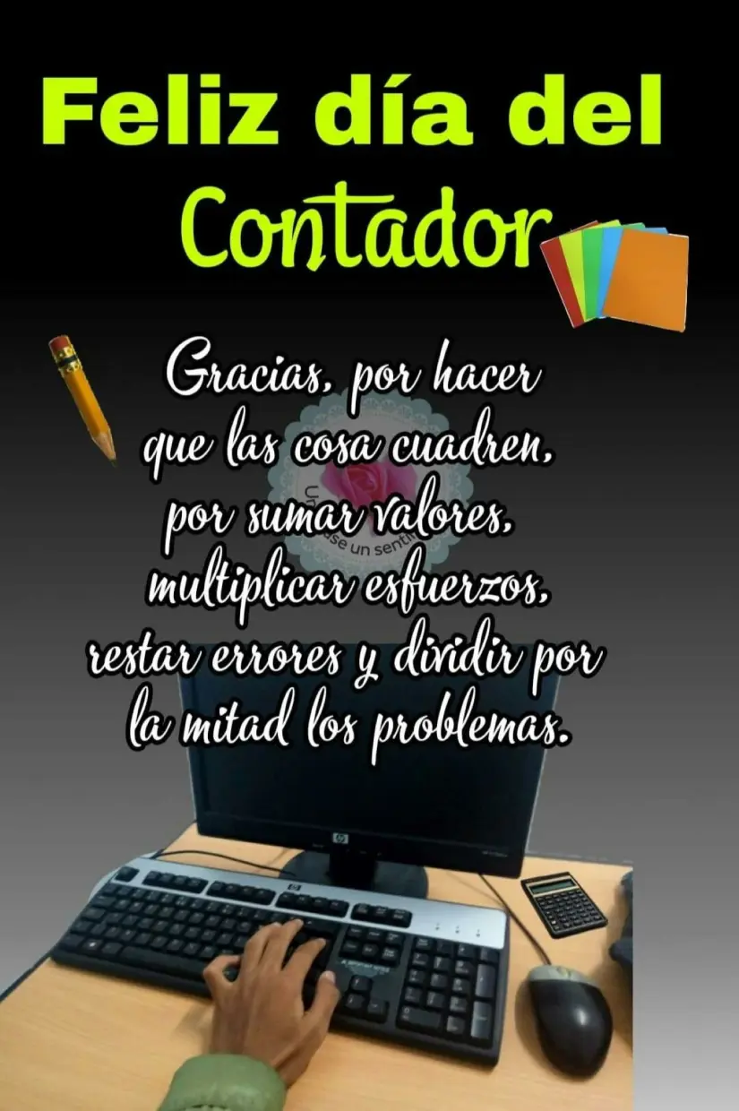 Día del Contador. Foto: Pinterest Día del Contador. Foto: Pinterest