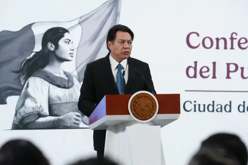 Secretario de Educación Mario Delgado. Foto: Facebook Secretaría de Educación Pública 