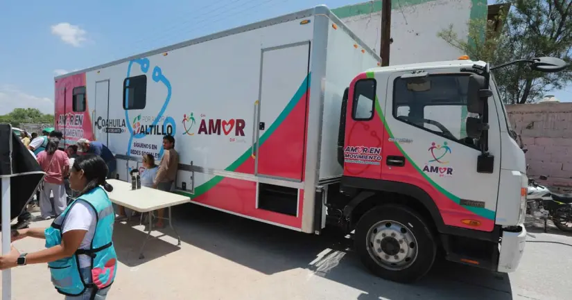 imagen recuadro Amor en Movimiento una unidad móvil para atención gratuita en Saltillo, Coahuila Foto: el coahuilense