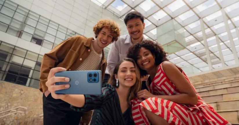 Motorola Edge 40 Pro con cámara de 50 megapíxeles. Foto: Cortesía