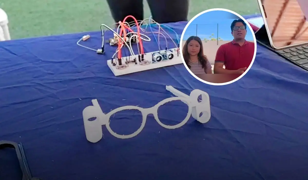 Estos son todos los detalles acerca de las gafas inteligentes para personas con ceguera. Foto: cortesía.