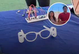 Estudiantes de Baja California crean lentes inteligentes que ayudarán a personas con discapacidad visual
