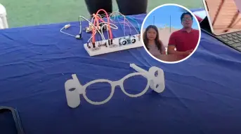 Estudiantes de Baja California crean lentes inteligentes que ayudarán a personas con discapacidad visual