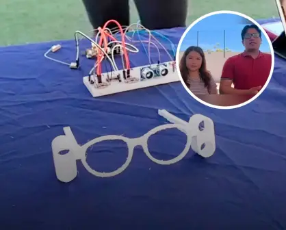 Estudiantes de Baja California crean lentes inteligentes que ayudarán a personas con discapacidad visual
