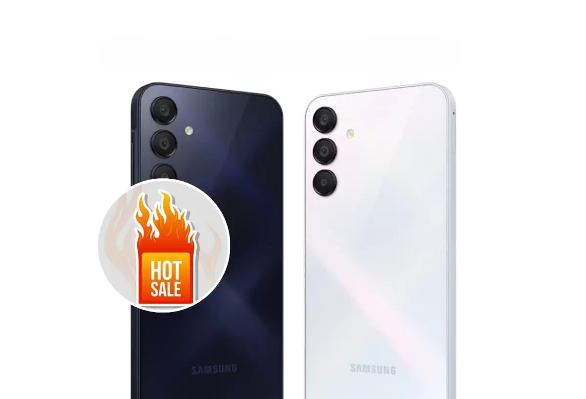 El Samsung Galaxy A15 incluye pantalla muy resistente, tipo AMOLED. Foto: Cortesía