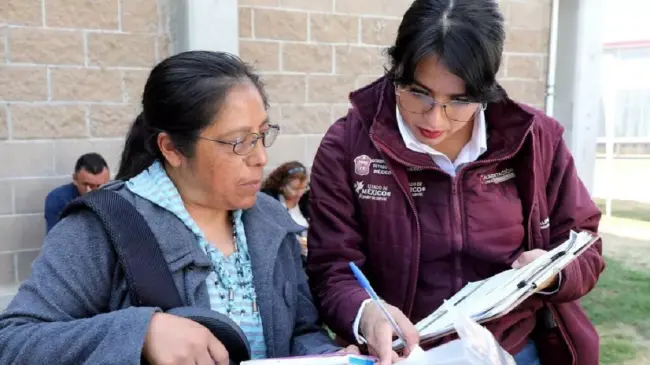 El programa es un importante apoyo económico. Foto: Gobierno Edomex