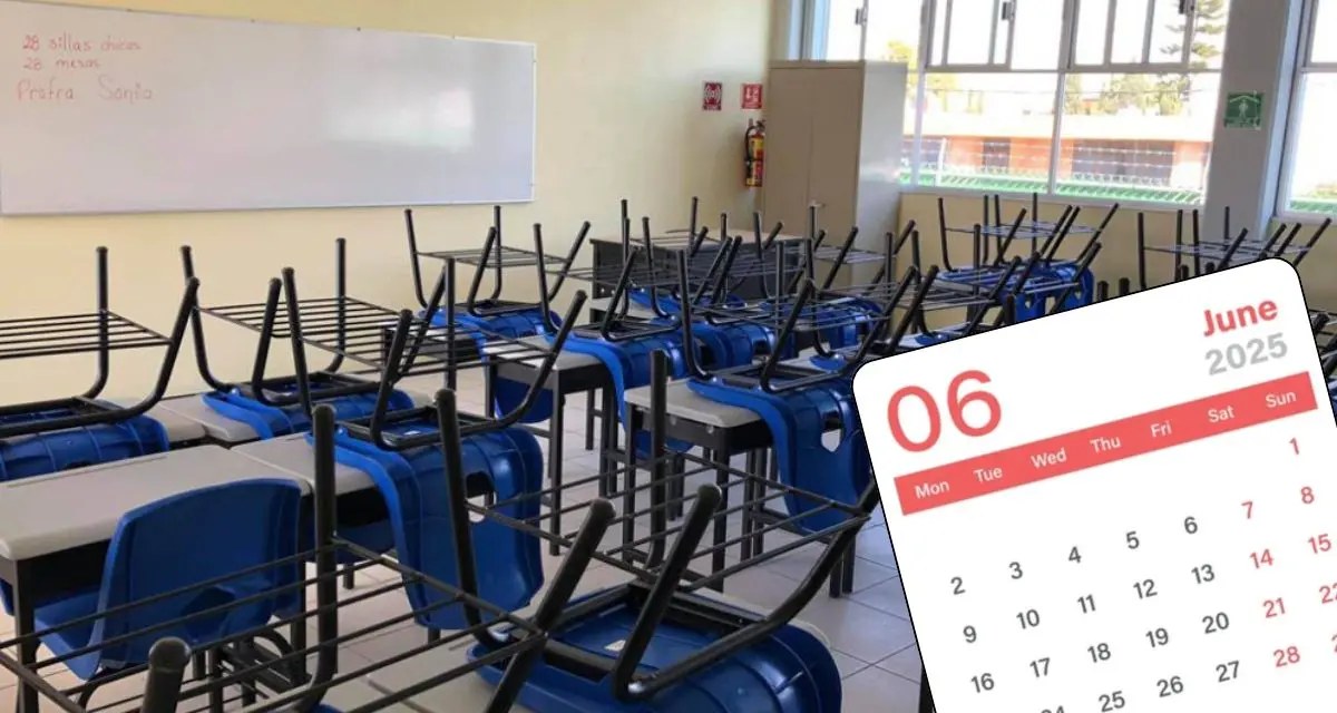 Conoce la razón por la que se modificó el calendario escolar del ciclo 2025-2026. Foto: cortesía