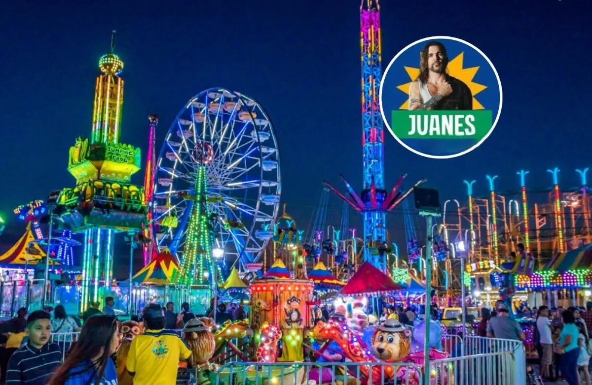 Programa de actividades de la Feria de Saltillo 2025. Foto: Cortesía