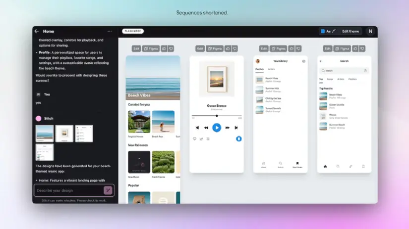 Google lanza Stitch, IA para crear apps de manera gratuita Stitch es la herramienta más nueva de código generado. Foto: Google