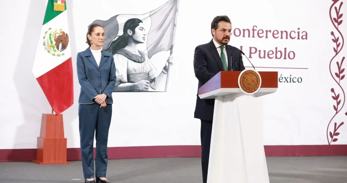 El director general del IMSS informó el hecho. Foto: Gob. de México