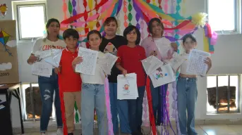 Taller infantil en la Biblioteca “Pirámide Cultural” revive la tradición de los papalotes en Culiacán
