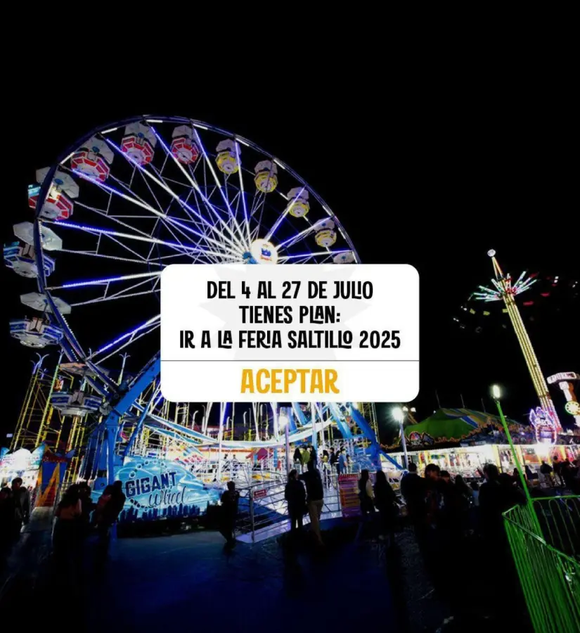 Precio de la entrada a la Feria de Saltillo Precio de la entrada a la Feria de Saltillo. Foto: Cortesía