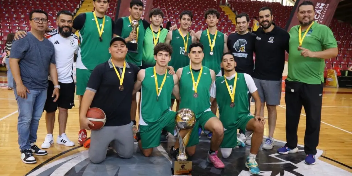 Final emocionante en el Torneo Interprepas de Basquetbol: Chapultepec Norte vence a Chapultepec Sur. Foto: IMDEC