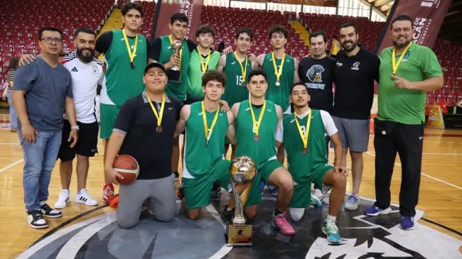 Final emocionante en el Torneo Interprepas de Basquetbol: Chapultepec Norte vence a Chapultepec Sur. Foto: IMDEC