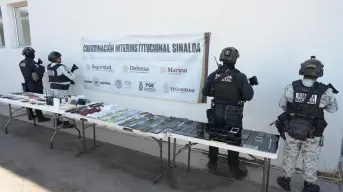 Armas, drogas y celulares se localizan en la segunda revisión en el penal de Aguaruto, Sinaloa
