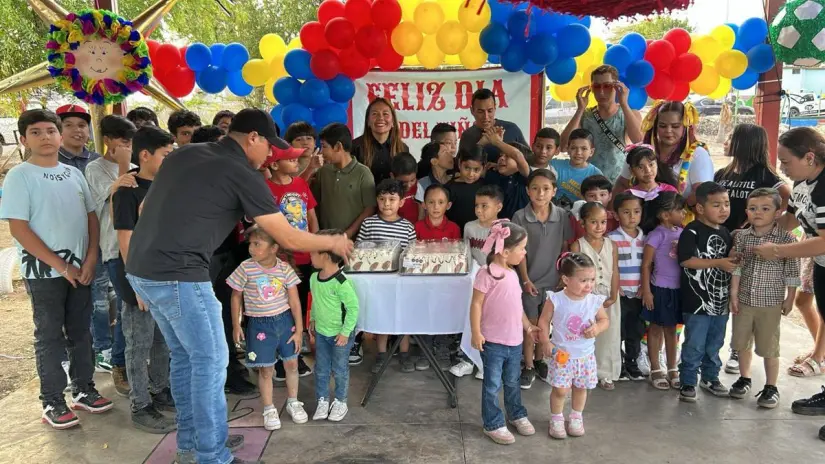 Alegría y solidaridad en fiesta infantil en la Progreso El cariño compartido hace florecer la infancia: así se vivió el Día de la Niñez en la colonia Progreso.