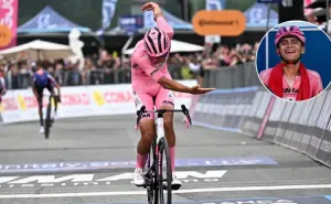 El ciclista mexicano, Isaac del Toro, se corona como el campeón de la etapa 17 del Giro de Italia 2025