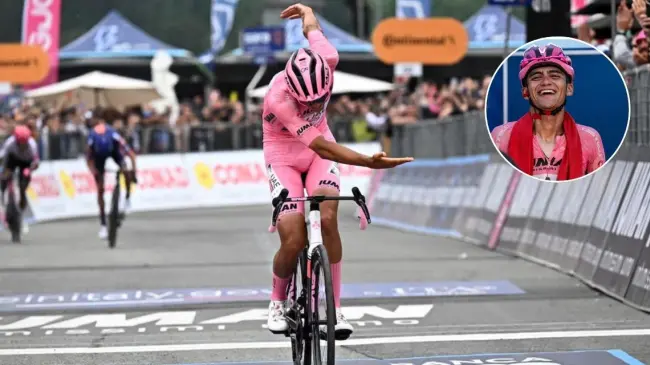 Entérate de cómo se desarrolló la carrera del Giro de Italia 2025. Foto: cortesía