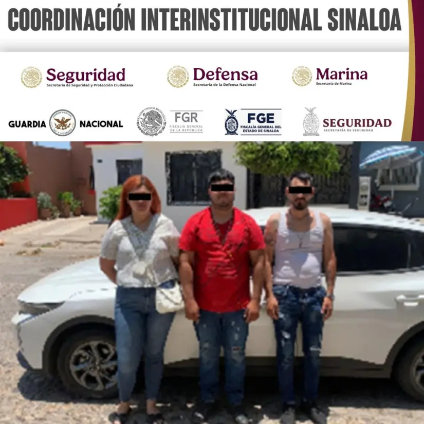 Detención realizada por grupo interinstitucional en Mazatlán. Foto: cortesía Detención realizada por grupo interinstitucional en Mazatlán. Foto: cortesía.